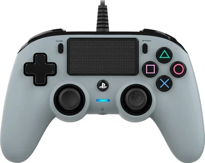 PS4 Gaming Controller Grau kabelgebunden Wired - Nacon Sony Playstation Lizenz - Bild 1 von 4