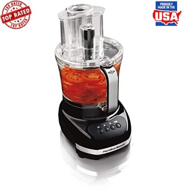 蔬菜切碎机 12 杯食品加工机带迷你碗全新双碗多功能 — 第 1/4 张图片