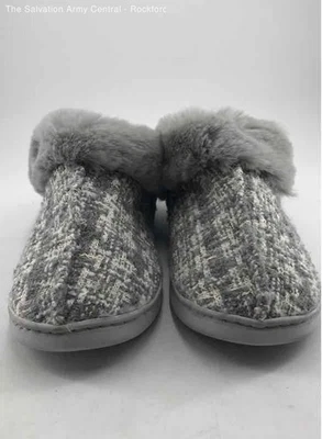 LC Lauren Conrad Womens Gray White Round Toe Slip-On Casual Clog Shoes Size 8-9 - Image 1 of 4