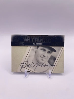 2011 SP Legendary Cuts Black Cut Signatures /35 Bill Nicholson #CHIN-BN Auto - Image 1 of 2