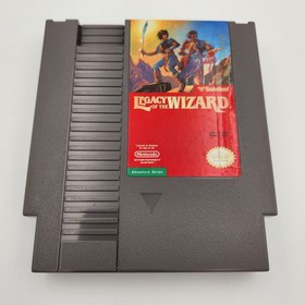 Legacy of the Wizard - NES Nintendo - Cart Only, Tested & Working 