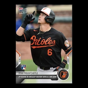 Ryan Mountcastle - 2021 MLB Topps Now Card 383 - Print Run: 1,410 - Picture 1 of 2