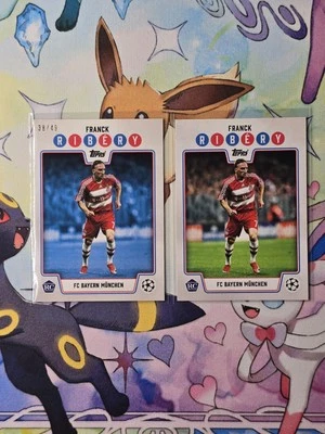 2023 Topps Merlin Chrome Franck Ribery Rookie RC Blue 38/49 Bayern München  - Bild 1 von 4