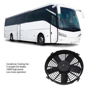 ɪ 13in Radiator Cooling Fan 5 Straight 24V 160W Better Heat Dissipation - Picture 1 of 22