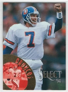 1994 Select John Elway Denver Broncos #10 - Picture 1 of 2