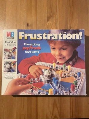 Vintage 1986 Frustration Board Game MB Games Complete - Image 1 of 4