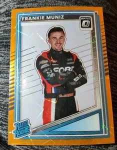 Donruss Optic Racing Frankie Muniz 2025 clasificación novato naranja velocidad Prizm - Imagen 1 de 2