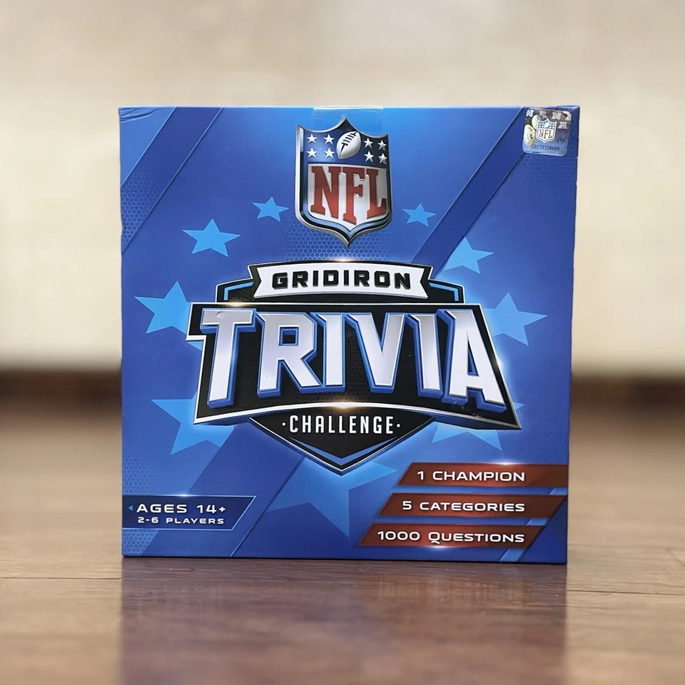 NFL Gridiron Trivia Challenge - MasterPieces Family Game Foto 1 de 2