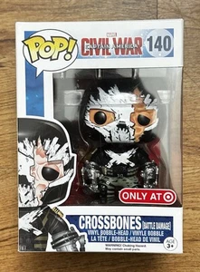 Funko Pop! Marvel Civil War Target Exclusive - Crossbones (Battle Damage) #140 - Picture 1 of 6