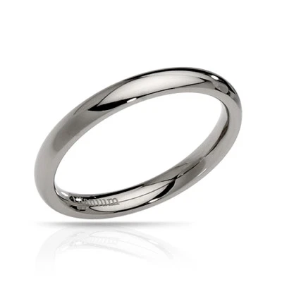 Anillo Banda Titanio Bien Hecho Caballeros Nuevo  Foto 1 de 2