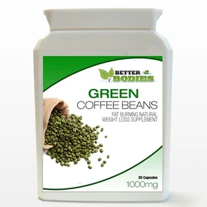 30 GREEN COFFEE BEAN EXTRACT CAPS PILL BOTTLE DIET SUPPLEMENT - Picture 1 of 1