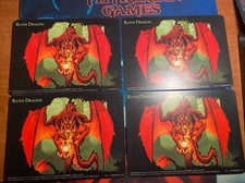 MTG 4x RATHI DRAGON (PROMO OVERSIZE BOX TOPPER) 9th Edition magic PGEA