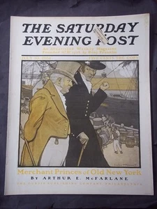 Vintage Saturday Evening Post July 30, 1904 - Imagen 1 de 4