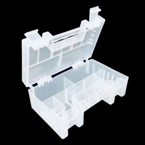 Clear Plastic Battery Storage Box Keep Your Batteries Secure and Ready to Use