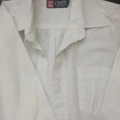 Chaps мальчиков белое платье рубашка размер 8 Бесплатная доставка - Изображение 1 из 4