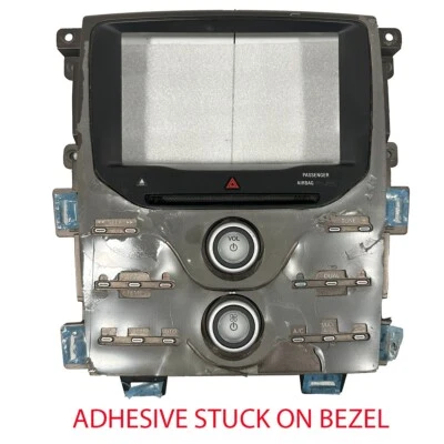 Panel de control de radio doble aire acondicionado Ford Edge 2013 OEM CD DT4T-18A802-BE Foto 1 de 4