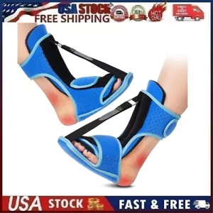 2PCS Plantar Fasciitis Night Splint Foot Drop Brace Ankle Heel Arch Pain Support - Picture 1 of 11