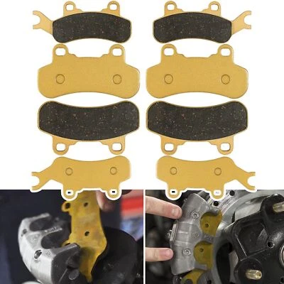 Pastillas de freno delanteras y traseras de cerámica de alta resistencia para Can-Am Maverick X3 2017-2021 Foto 1 de 4
