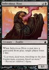 INFECTIOUS HOST FOIL Ravnica MTG Magic the Gathering Cards DJMagic