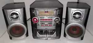 Vtg GPX HM3034 Stereo 3-Disc CD Player AM/FM Radio Cassette READ BELOW - Afbeelding 1 van 11