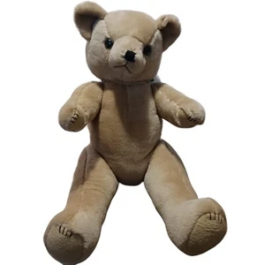 Vtg Sears Teddy Bear Jointed Large 24" Glass Eyes Toy Plush Stuffed - Picture 1 of 10