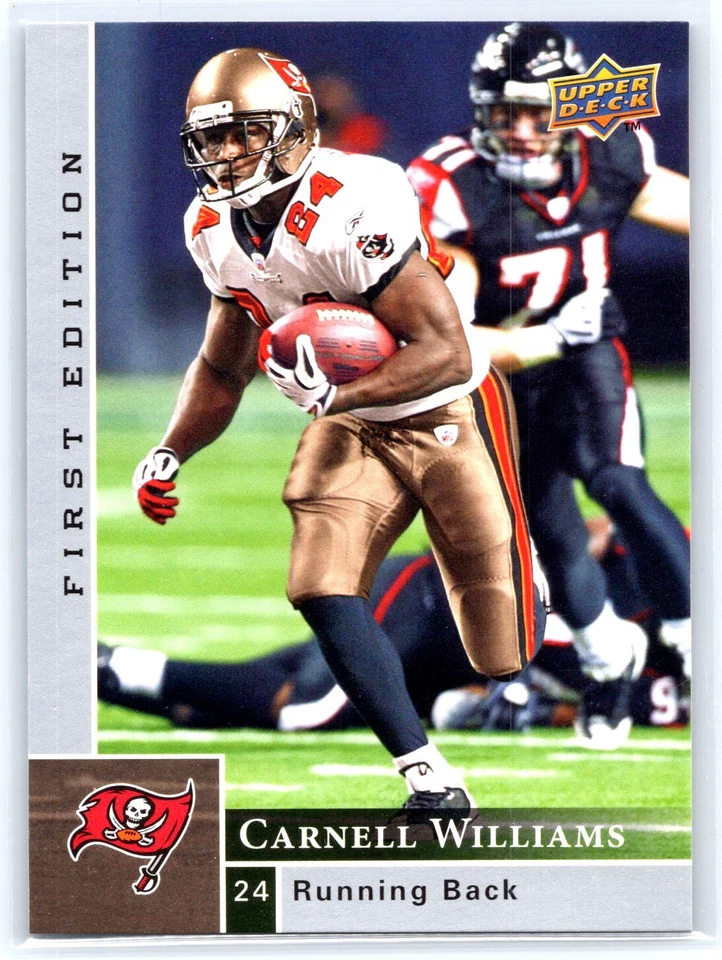 Cadillac Williams 2009 Upper Deck First Edition #139 Silver - Image 1 of 2