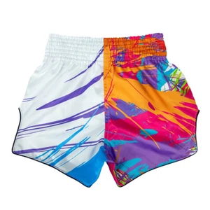 Fairtex Shorts Sports Muay Thai MMA Kick Boxing Micro Satin BS1933 World Music - Picture 1 of 5