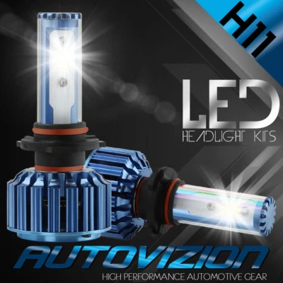 Kit de faros LED HID AUTOVIZION H11 6000K para Mercury Sable 2008-2009 Foto 1 de 4