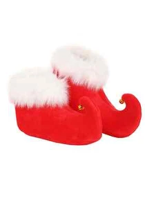 Adult Red Elf Shoes - Picture 1 of 1