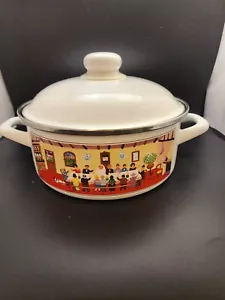Villeroy & Boch 2.5 Quart Round Covered Casserole Design Naif Wedding 8.5" - Picture 1 of 5