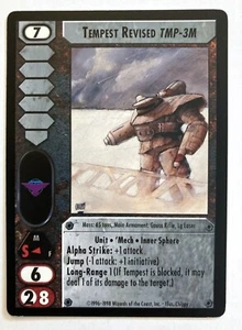 Tempest Revised TMP-3M Battletech CCG Commander's Edition 'Mech - Picture 1 of 1