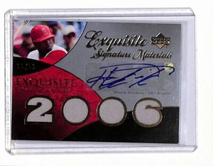 2007 Exquisite Rookie Signatures HOWIE KENDRICK Rookie Patch Auto RPA Angels /50 - Picture 1 of 2