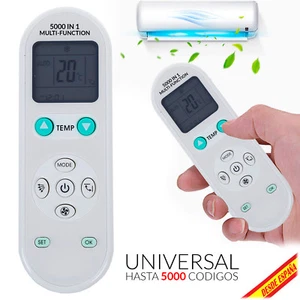 MANDO A DISTANCIA AIRE ACONDICIONADO UNIVERSAL 5000 EN 1 AC AA CONTROL REMOTO - Imagen 1 de 5