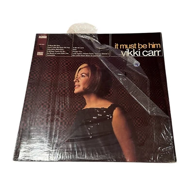 Vikki Carr It Must Be Him  LP Vinyl Liberty Records LST-7533 Shrink - Image 1 of 4