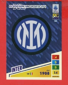 CALCIATORI 2023-24 -Adrenalyn Panini Card BASE 145 - INTER SCUDETTO - Picture 1 of 2