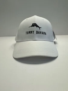 TOMMY BAHAMA Men’s Hat “Tip Your Cap” Embroidered Marlin White NWT GIFT - Picture 1 of 9