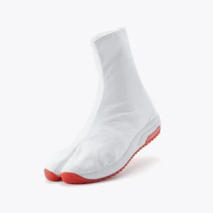 Botas Marugo Air Jog V 6 Kohaze con cierre punta dividida zapatos japoneses Tabi blancos cortos - Imagen 1 de 8