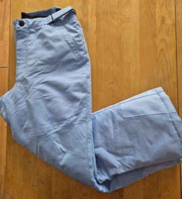 Pantalón esquí nieve niña 14 equipo exterior invierno cálido azul Foto 1 de 4