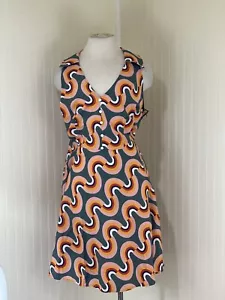 ModCloth Mod As Well Retro Sleeveless Dress Size 16 - Picture 1 of 8