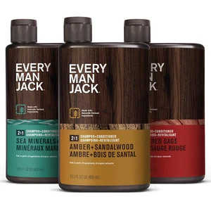 Men's 2-in-1 Daily Shampoo + Conditioner Variety Pack - Includes 3 Outdoor Inspi - Picture 1 of 8