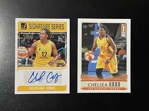 2019 Donruss WNBA Chelsea Gray Signature Series Auto SS-CGY Finals MVP + 2nd Yr