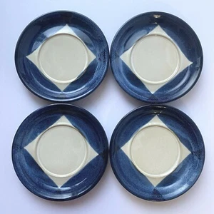 (4) Mikasa Potters Art Japan Free Style PF506 Ben Seibel Design Saucers 1970's - Picture 1 of 8