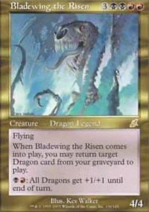 MRM ENGLISH Ailelame le Ressuscit� (Bladewing the Risen) MTG magic Sourge - Picture 1 of 1