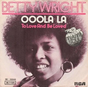 BETTY WRIGHT Ooola La 1975 or. GERMANY single EX vinyl! - Picture 1 of 1