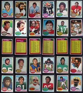 1976 Topps Football Cards Complete Your Set You U Pick From List 401-528