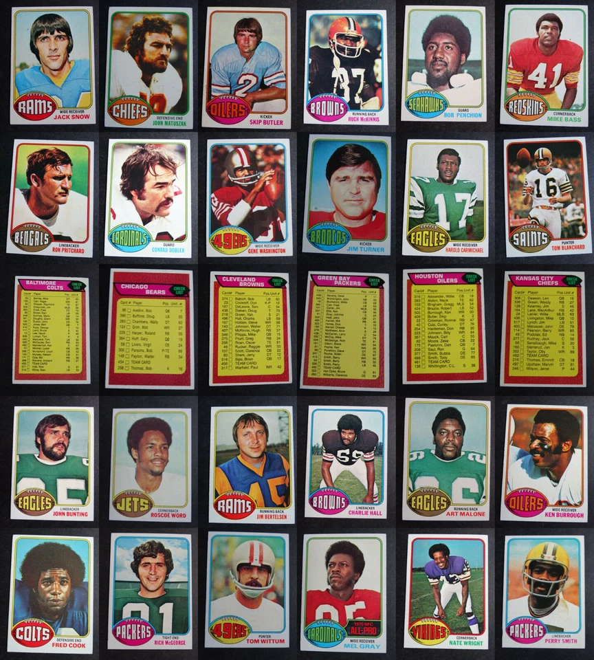 1976 Topps Football Cards Complete Your Set You U Pick From List 401-528 - Image 1 of 1