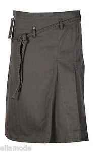 Fenchurch olivgrün knielange abgewinkelte Kordelrock kostenloser britischer Versand brandneu mit Etikett klein 28 - Bild 1 von 1