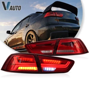 Luces traseras LED VLAND para Mitsubishi Lancer EVO X 2008-2017 indicador secuencial - Imagen 1 de 17