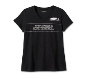 Women's Harley Davidson Screamin' Eagle Short Sleeve Top Tee T-Shirt NWT X-Small - Picture 1 of 3