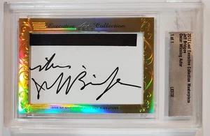 2017 Leaf Executive JEFF BRIDGES 1/1 Auto Autograph Oscar Winning Actor  - Picture 1 of 3